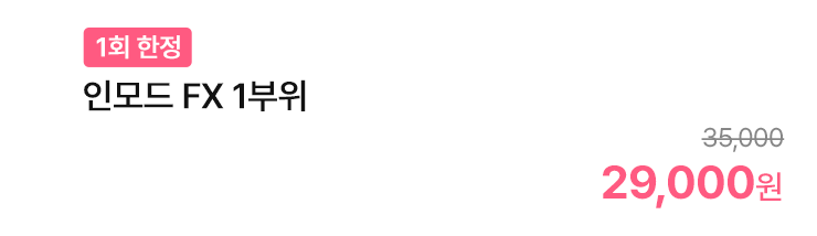 인모드 FX 1부위